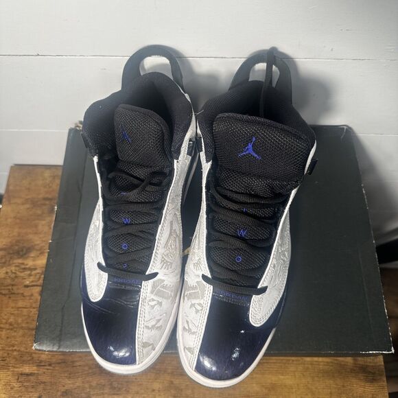 Nike Air Jordan Dub Zero White Concord Black 311046-106 Men's Size 10.5 - Picture 6 of 12